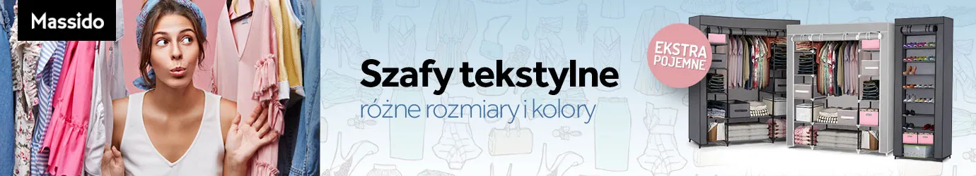 Szafy tekstylne
