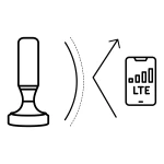 Antena wewnętrzna 360 stopni TV ultra HD 4K Berdsen BD-956 biała