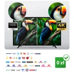 Antena wewnętrzna 360 stopni TV ultra HD 4K Berdsen BD-956 biała