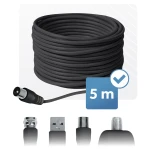 Antena wewnętrzna 360 stopni TV ultra HD 4K Berdsen BD-956 czarna