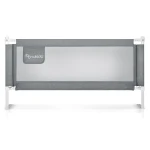 Barierka ochronna do łóżka zabezpieczająca bramka blokada 180 cm Nukido NK-227 szara