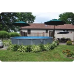 Basen ogrodowy panelowy całoroczny 549 x 132 cm 13w1 Bestawy 561CS