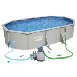 Basen ogrodowy panelowy całoroczny 610x366x122 cm 13w1 Bestawy 56369