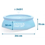 Basen ogrodowy rozporowy 244 x 76 cm 2w1 INTEX 28110 