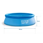 Basen ogrodowy rozporowy 244 x 76 cm INTEX 28110