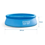 Basen ogrodowy rozporowy 244 x 76 cm 16w1 INTEX 28112