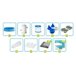 Basen ogrodowy rozporowy 244 x 61 cm INTEX 28108