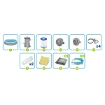 Basen ogrodowy rozporowy 457 x 84 cm 9w1 Bestway 57313NN