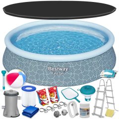 Basen ogrodowy rozporowy 457 x 107 cm 18w1 Bestway 57372