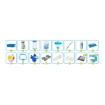 Basen ogrodowy stelażowy 220 x 150 x 60 cm 15w1 INTEX 28270