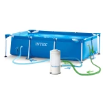 Basen ogrodowy stelażowy 260 x 160 x 65 cm 15w1 INTEX 28271