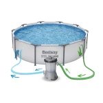 Basen ogrodowy stelażowy 305 x 76 cm 9w1 Bestway 56408