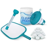 Basen ogrodowy stelażowy 305 x 200 x 84 cm 17w1 Bestway 5614A