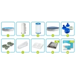 Basen ogrodowy stelażowy 366 x 76 cm 4w1 INTEX 26712