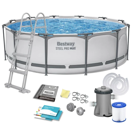 Basen ogrodowy stelażowy 366 x 100 cm 10w1 Bestway 56418