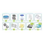 Basen ogrodowy stelażowy 366 x 100 cm 10w1 Bestway 56418