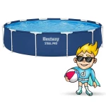 Basen ogrodowy stelażowy 366 x 76 cm 16w1 Bestway 56681