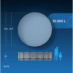 Basen ogrodowy stelażowy 366 x 122 cm 18w1 Bestway 56420