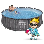 Basen ogrodowy stelażowy 366 x 100 cm 10w1 Bestway 5614X