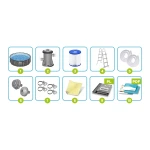 Basen ogrodowy stelażowy 366 x 100 cm 10w1 Bestway 5614X