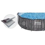 Basen ogrodowy stelażowy 366 x 100 cm 18w1 Bestway 5614X + maszynka do baniek GRATIS