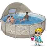 Basen ogrodowy stelażowy 396 x 107 cm 11w1 Bestway 561FY