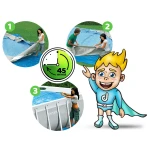 Basen ogrodowy stelażowy 400 x 200 x 100 cm 4w1 INTEX 26788