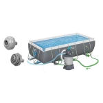 Basen ogrodowy stelażowy 404 x 201 x 100 cm 10w1 56442 Bestway 