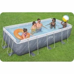 Basen ogrodowy stelażowy 404 x 201 x 100 cm 11w1 Bestway 56721