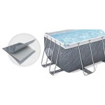 Basen ogrodowy stelażowy 412 x 201 x 122 cm 17w1 Bestway 56722