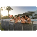 Basen ogrodowy stelażowy 412 x 201 x 122 cm 11w1 Bestway 56722