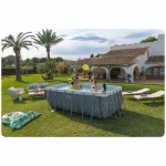 Basen ogrodowy stelażowy 412 x 201 x 122 cm 11w1 Bestway 56722