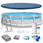 Basen ogrodowy stelażowy 427 x 107 cm 12w1 INTEX 26722