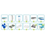 Basen ogrodowy stelażowy 427 x 107 cm 12w1 INTEX 26720