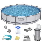 Basen ogrodowy stelażowy 427 x 84 cm 10w1 Bestway 56595