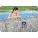 Basen ogrodowy stelażowy 427 x 250 x 100 cm 12w1 Bestway 56714N