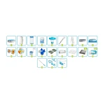 Basen ogrodowy stelażowy 457 x 107 cm 21w1 INTEX 26724