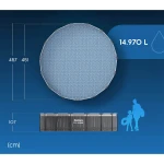 Basen ogrodowy stelażowy 457 x 107 cm 13w1 Bestway 561GD
