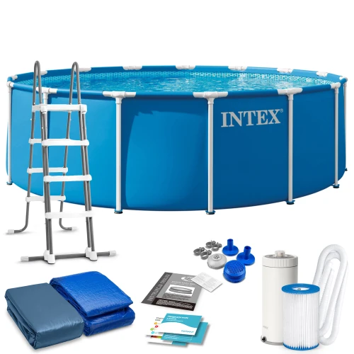 Basen ogrodowy stelażowy 457 x 122 cm 12w1 INTEX 28242ND