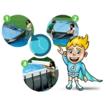 Basen ogrodowy stelażowy 488 x 244 x 122 cm 10w1 Bestway 561MB