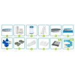 Basen ogrodowy stelażowy 549 x 122 cm 6w1 INTEX 26732