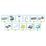 Basen ogrodowy stelażowy 549 x 274 x 122  cm12w1 Bestway 56716N