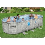 Basen ogrodowy stelażowy 549 x 274 x 122  cm12w1 Bestway 56716N