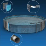 Basen ogrodowy stelażowy 549 x 132 cm 11w1 Bestway 561KC