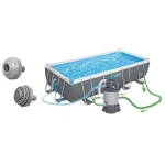 Basen ogrodowy stelażowy 549x274x122cm 17w1 Bestway 56466N