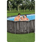 Basen ogrodowy stelażowy 610 x 366 x 122 cm 18w1 Bestway 5611R