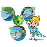 Basen ogrodowy stelażowy 610 x 132 cm 21w1 INTEX 26756 + hulajnoga GRATIS