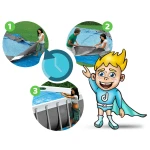 Basen ogrodowy stelażowy 640 x 274 x 132 cm 12w1 Bestway 5612B