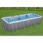 Basen ogrodowy stelażowy 640 x 274 x 132 cm 12w1 Bestway 5612B