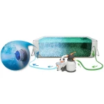 Basen ogrodowy stelażowy 732 x 366 x 132 cm 17w1 Bestway 56475 + hulajnoga GRATIS